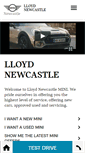 Mobile Screenshot of lloydnewcastlemini.co.uk